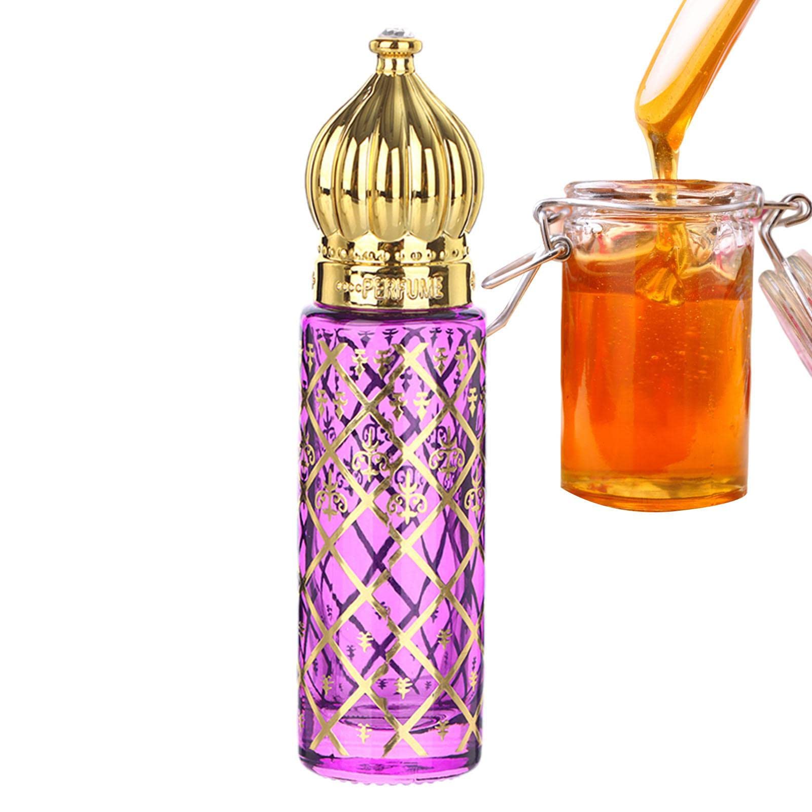 **Hearthxy 8ml Empty Roll On Glass Bottles for Essential Oils & Perfume - Bronzed Fragrance Roller Bottles | Refillable Travel-Size Perfume Bottles for DIY Aromatherapy, Gifts & Home Use**