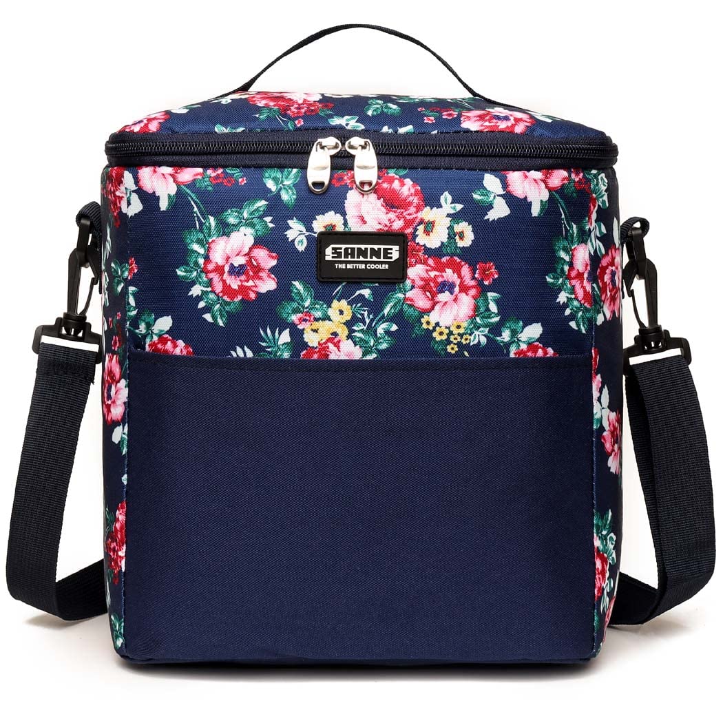 Insulated Reusable Lunch Bag for Women & Kids - Large Cooler Lunch Tote for Work, School, Picnic & Travel - Easy Clean & Leakproof Lunch Box for Office, Outdoors & Daily Commute
