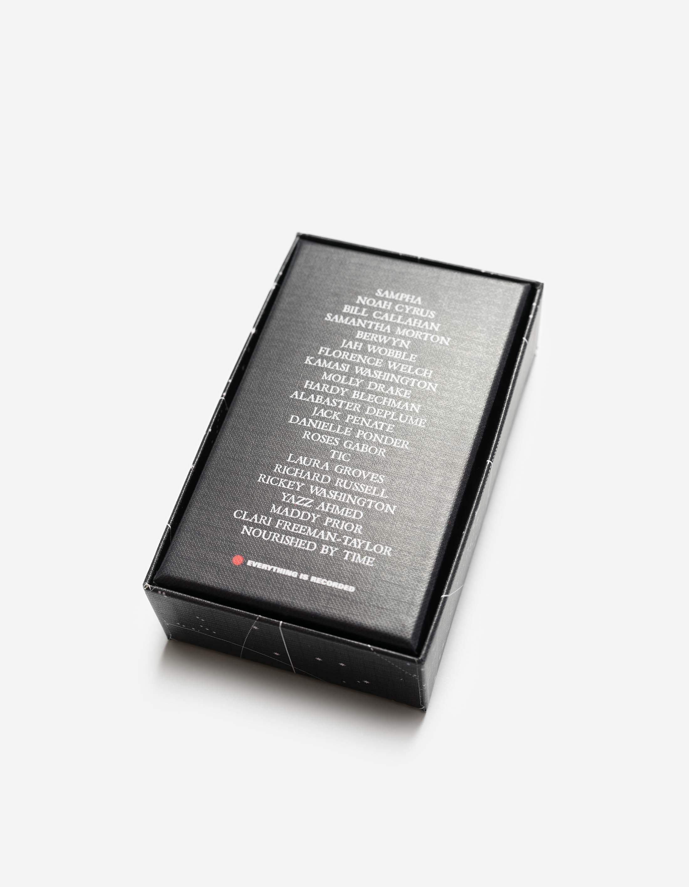 Everything is Recorded Zodiac Cards Boxed Set with Temporary LP Cassette - Astrology Tarot Reading Kit for Spiritual Guidance & Music Collectors | Perfect for Meditation, Gift Giving & Vinyl Enthusiasts