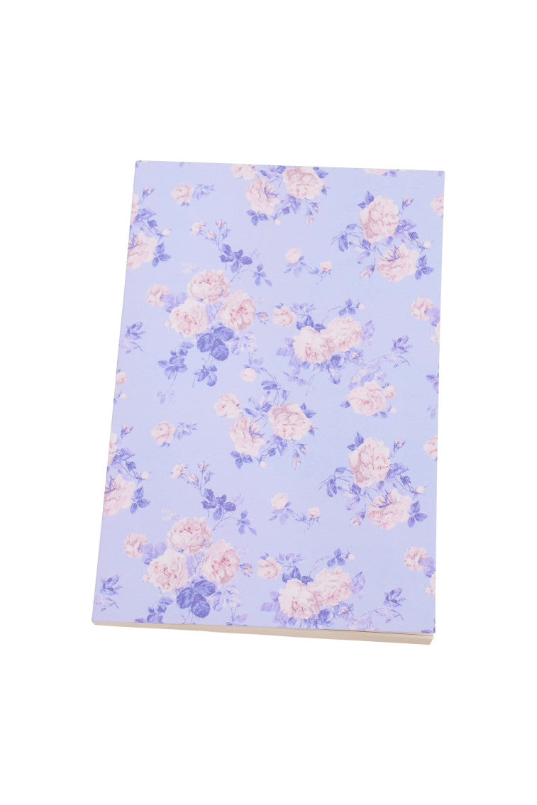 LoveShackFancy Floral Printed Notebook - A5 Lined Journal for Women, Girls & Teens - Perfect for School, Office, Travel & Gift Giving