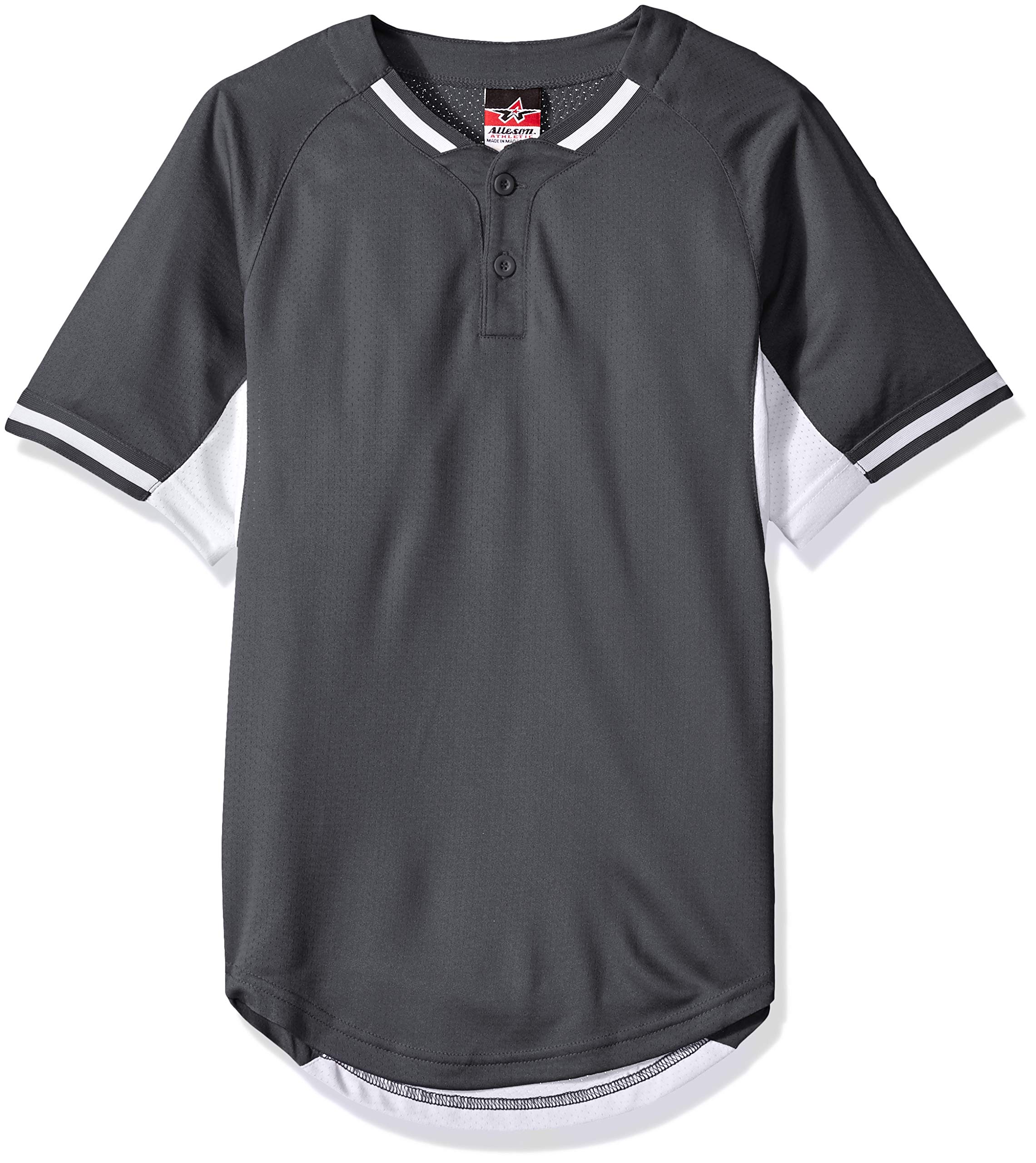 Alleson Athletic Boys' Youth Baseball Jersey - Breathable Performance Tee for Little League & Travel Teams - Perfect for Games, Practices & Team Events
