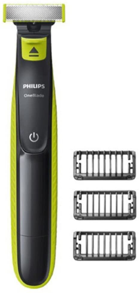 PHILIPS OneBlade Hybrid Shaver & Trimmer QP2520 - Refurbished with Home Essentials Warranty | Perfect for Travel, Gym & Daily Grooming