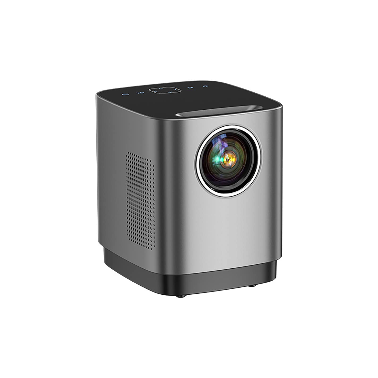 4K Smart Mini Projector with HIFI Sound - Portable HD Home Theater Projector for Movies, Gaming & Office Presentations - Wireless Phone Screen Mirroring for Indoor & Outdoor Use