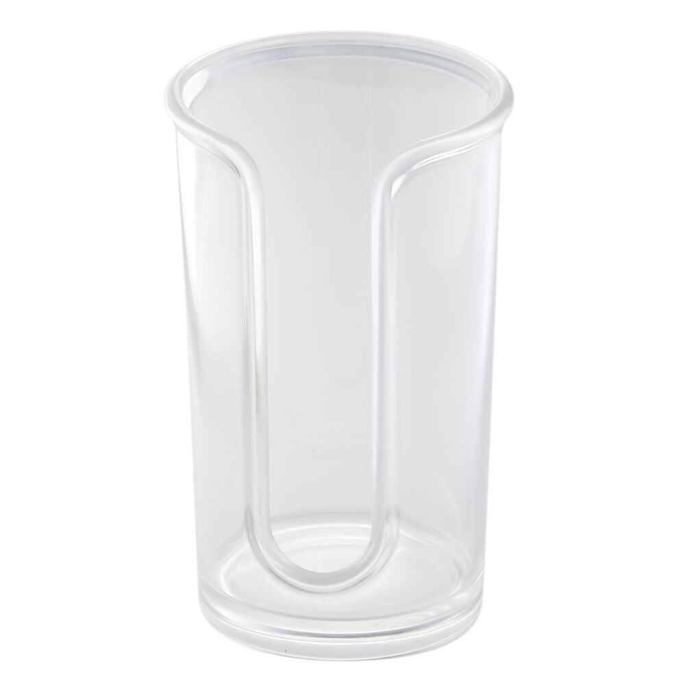 Clear Acrylic Cosmetic Pad Dispenser - Organize Cotton Pads & Beauty Essentials for Vanity, Bathroom, or Travel