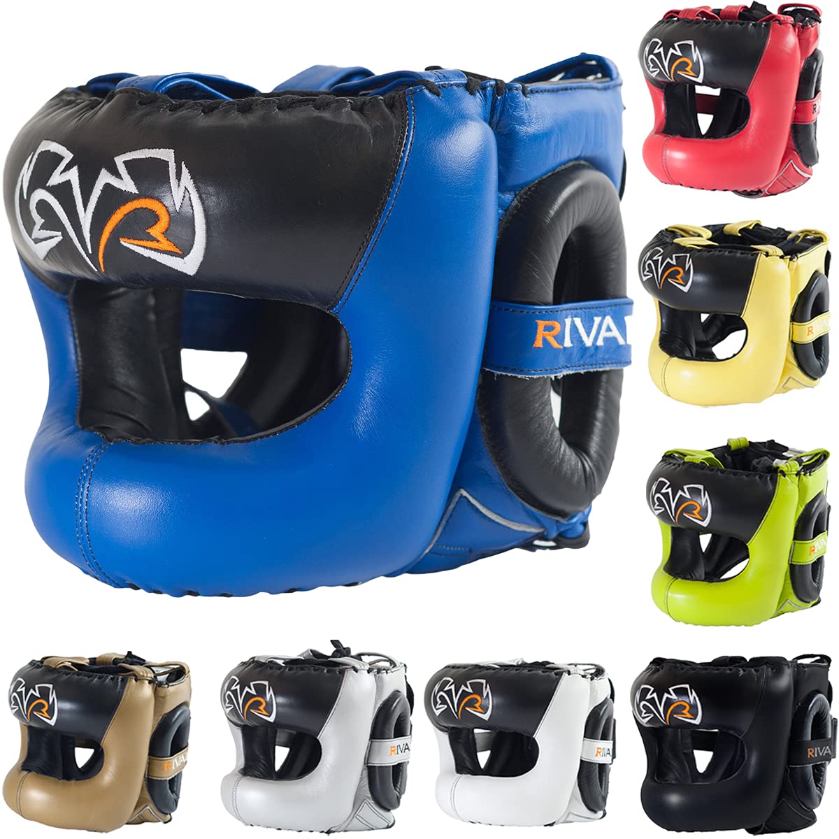 RIVAL RHGFS3 Guerrero Face-Saver Boxing Headgear - Premium Protection for Sparring, Training & Competition - Ideal for MMA, Kickboxing & Martial Arts Practice