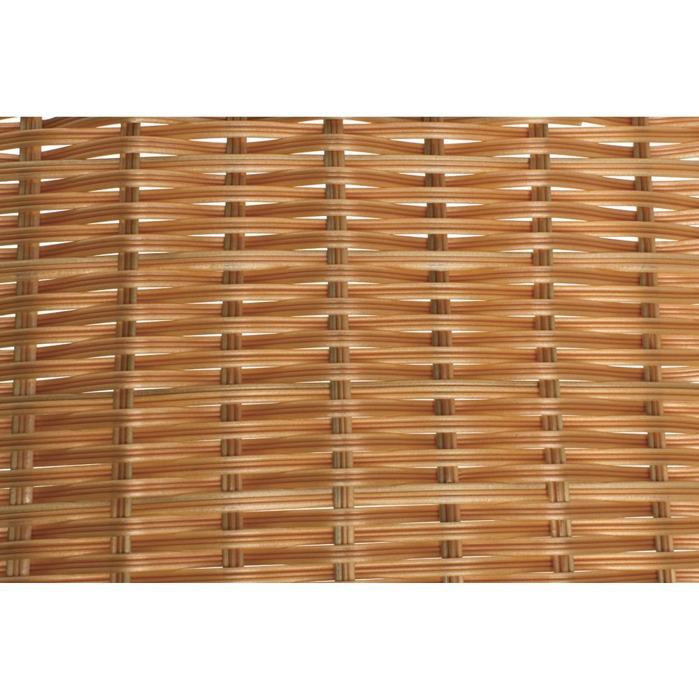 HUBERT Woven Storage Basket with Tapered Front - 7.5