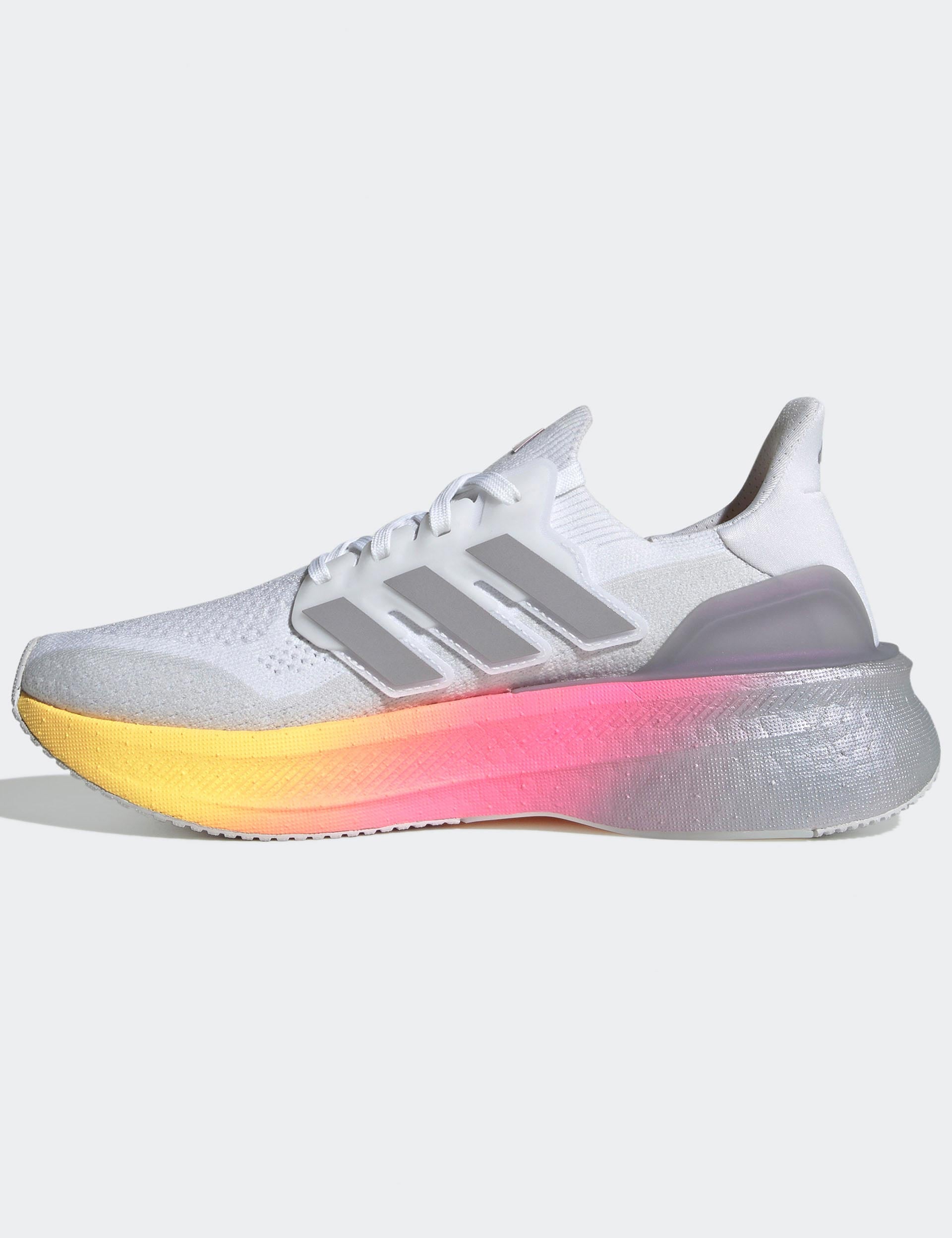 Adidas Ultraboost 5 Running Shoes - Cloud White/Glory Grey/Lucid Pink - Lightweight Comfort for Jogging, Gym & Daily Wear