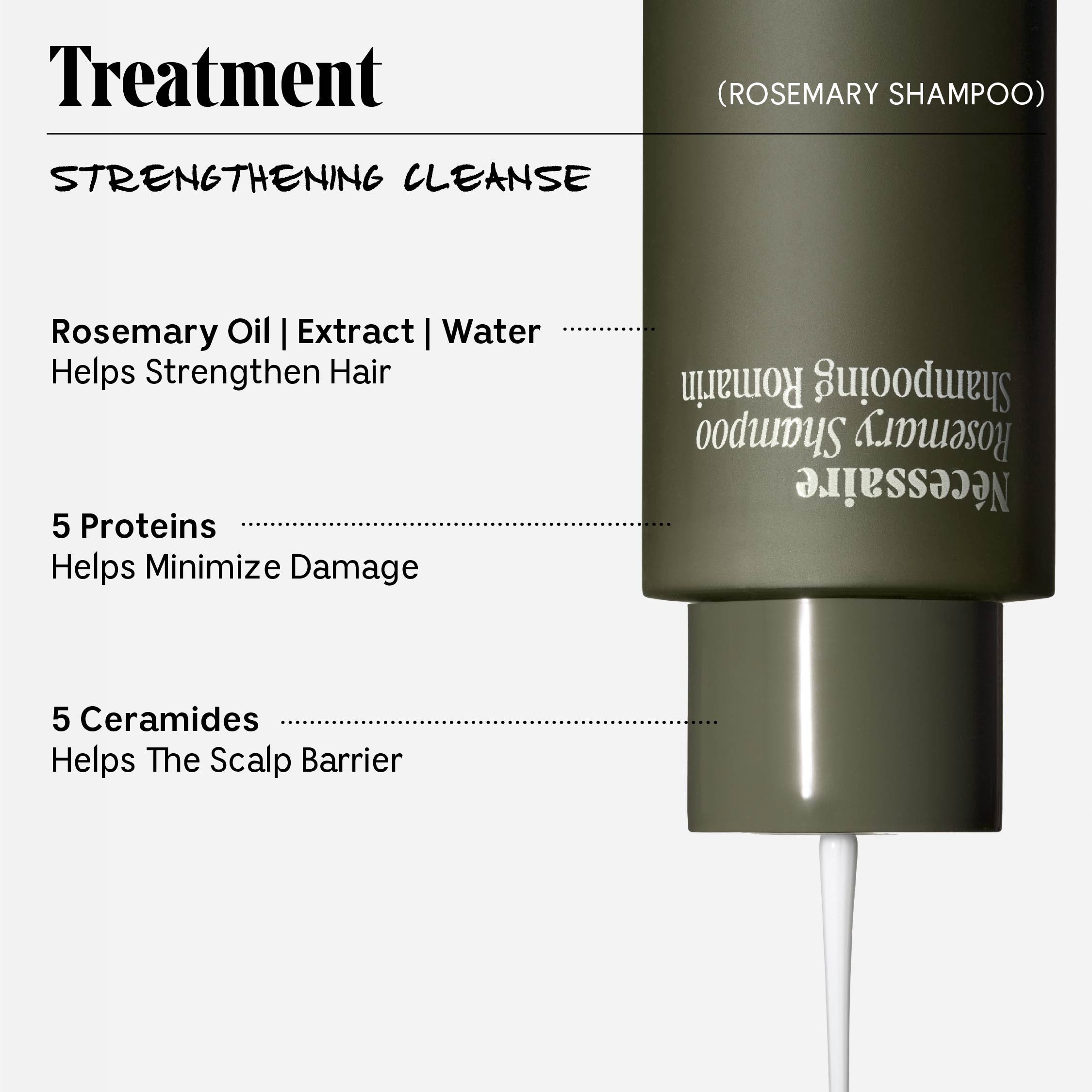 Best Rosemary Shampoo for Hair Growth & Scalp Health - Natural & Organic Hair Care Solution - Perfect for Dry, Damaged Hair & Dandruff Control