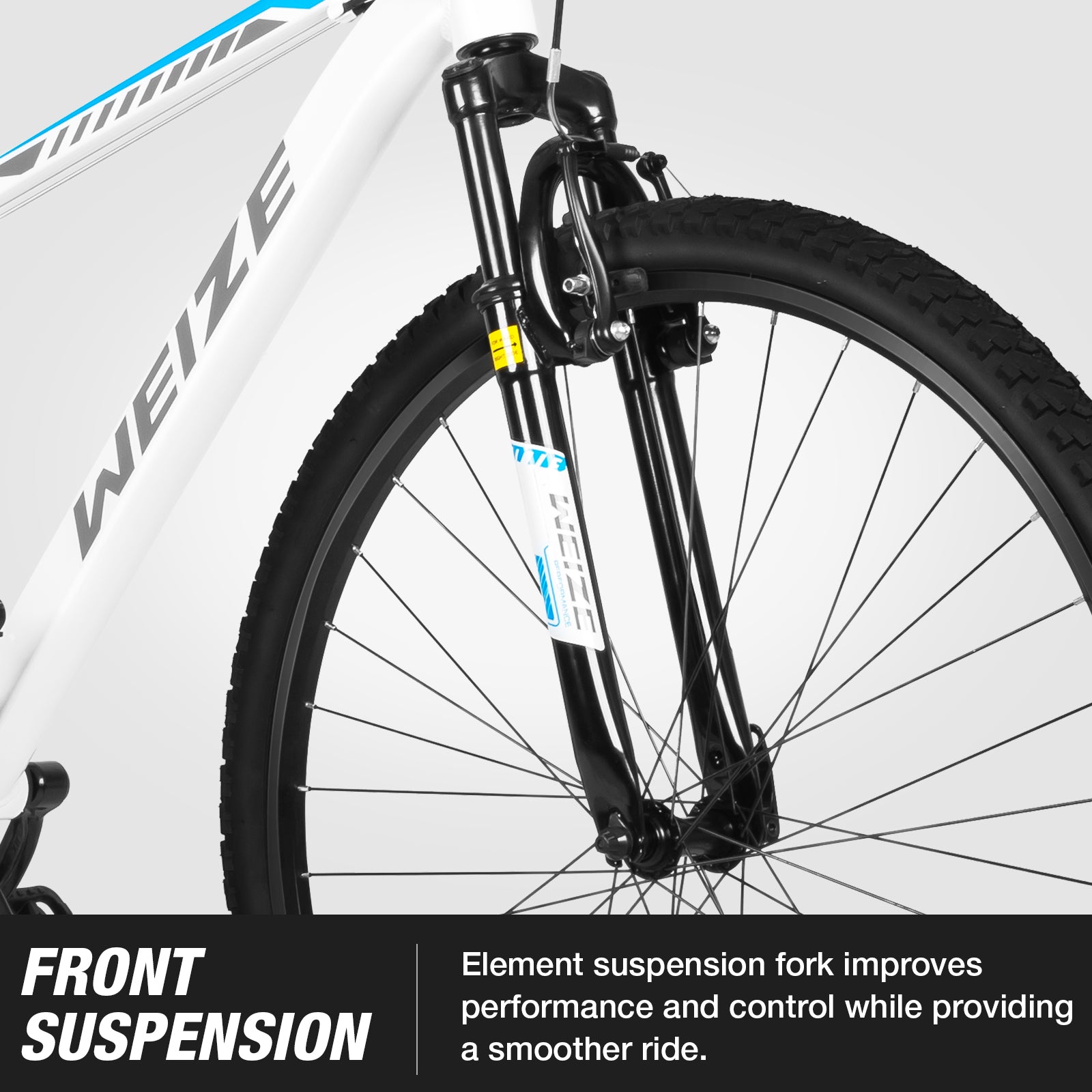 WEIZE 29 Inch Hardtail Mountain Bike for Men & Women - 21 Speed Trigger Shifter, Lightweight Aluminum Frame, Comfort Saddle & Suspension Fork - Perfect for Trail Riding, Commuting & Outdoor Adventures