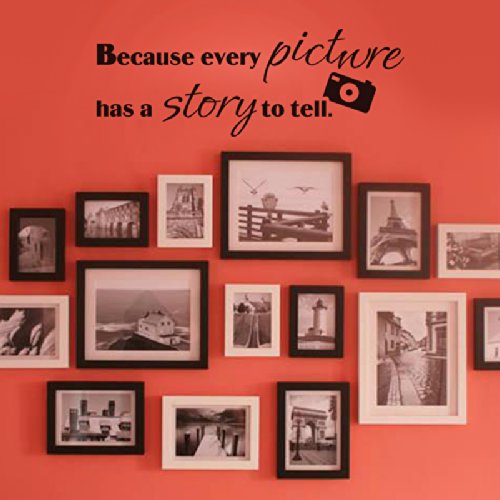 Vinyl Wall Decal Quote - Dark Brown Inspirational Home Decor for Living Room, Bedroom & Office | Peel & Stick Wall Art Sticker | Perfect for Home, Apartment & Dorm Decoration