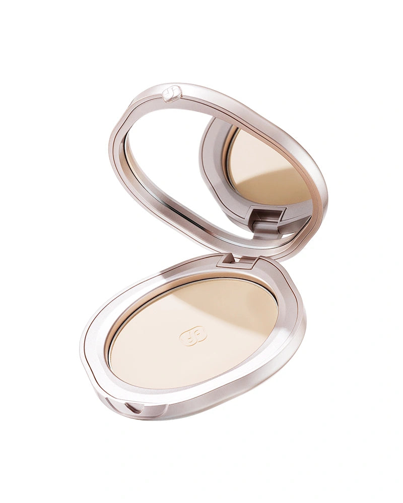 Yurong Airbrushed Tinted Pressed Powder with SPF - Lightweight Matte Finish, Oil Control & Sun Protection - Perfect for Daily Makeup & On-the-Go Touch Ups
