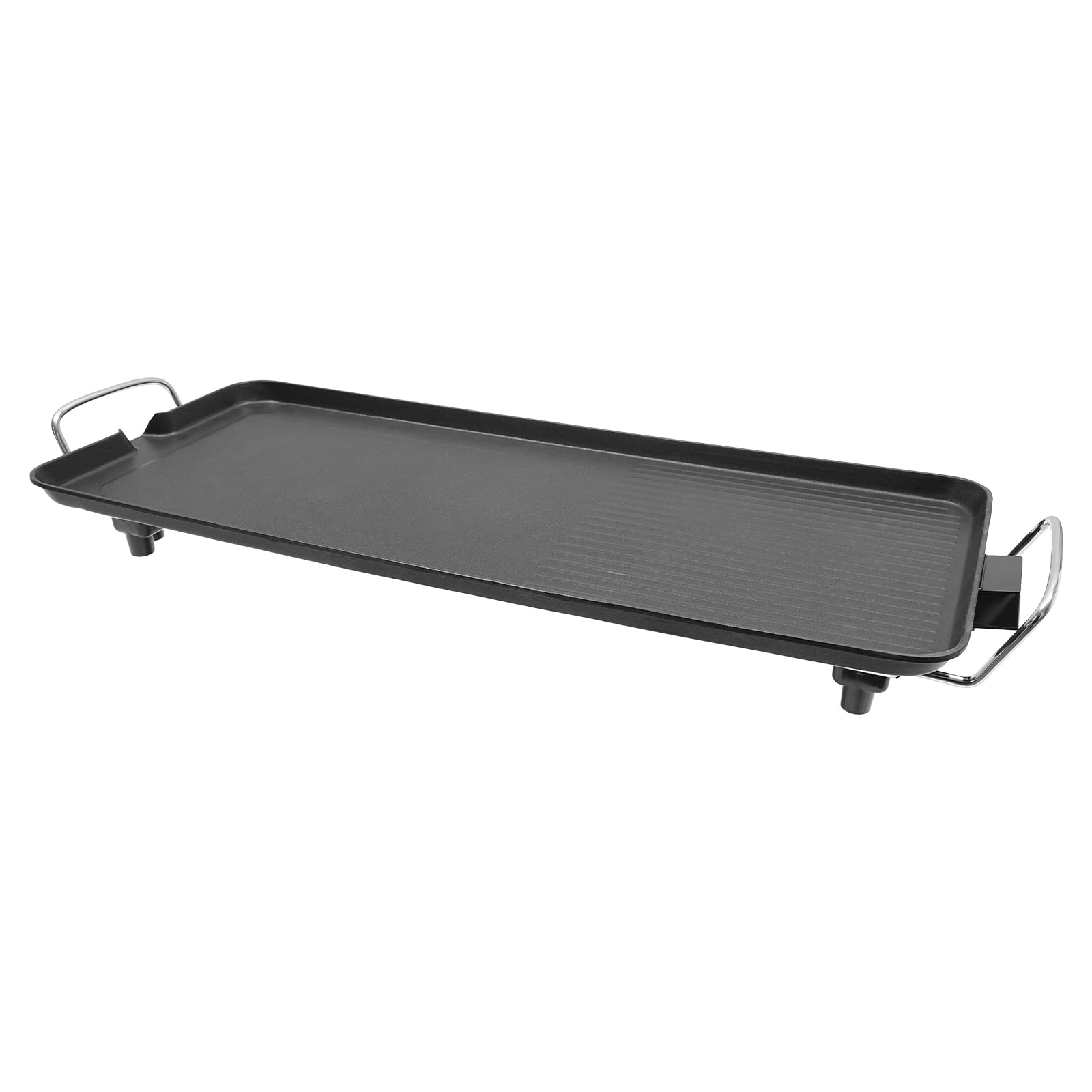 1500W Electric BBQ Grill - Large Indoor/Outdoor Portable Hibachi Griddle with 5-Temperature Settings - Perfect for Teppanyaki, Yard Parties, Travel, Picnic & Camping Cooking