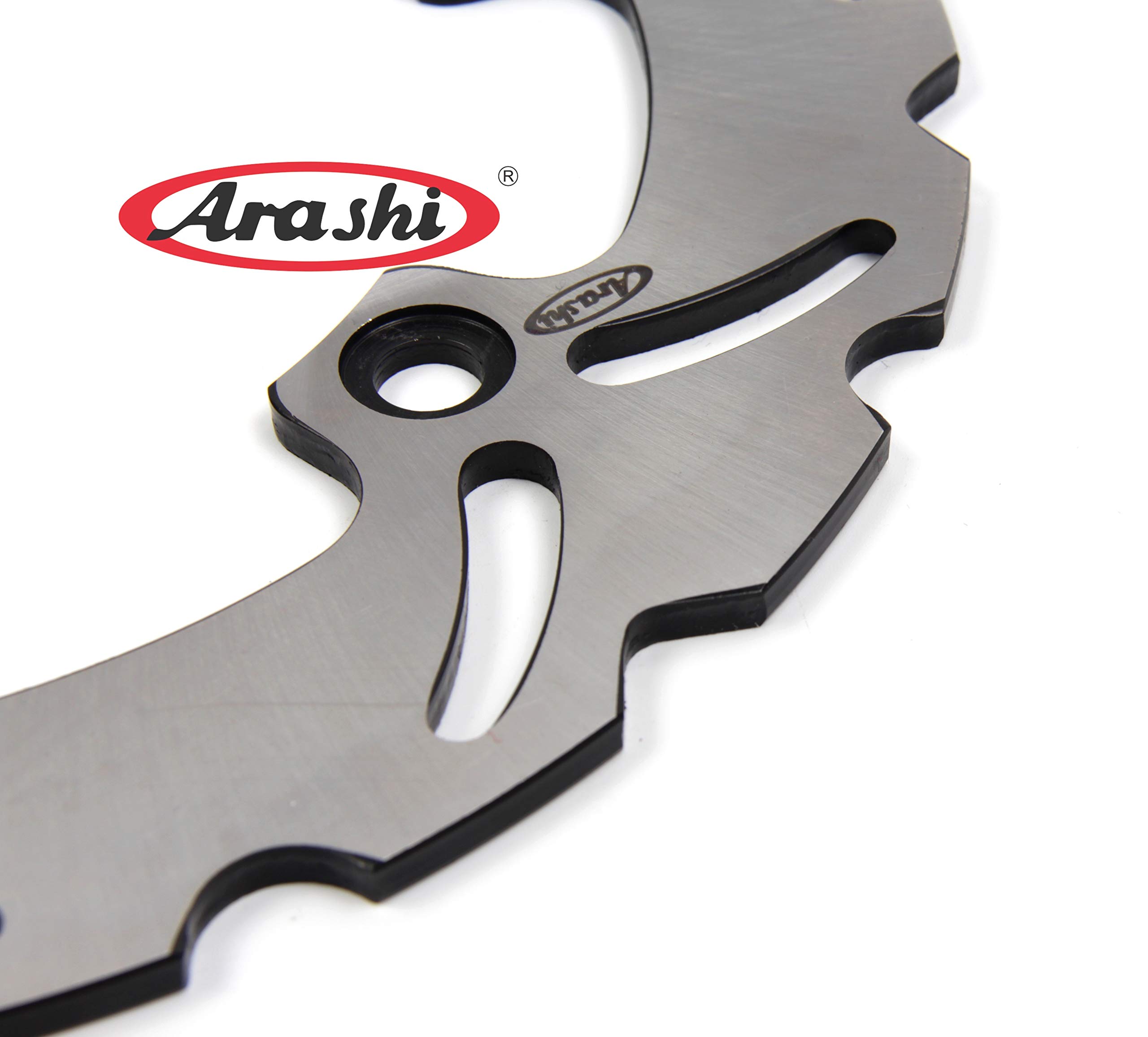 High-Performance Arashi Front & Rear Brake Disc Rotors for Honda CBR600F2 (1991-1994) - Direct Replacement for CBR600F, CBR600, 600F - Perfect for Street Riding & Track Days
