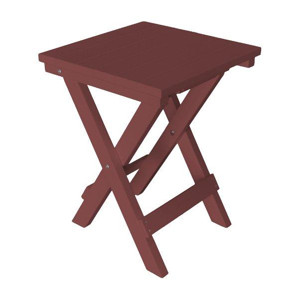 Portable Folding Bistro Table - Compact Outdoor Patio Dining Set for Small Spaces, Balcony, Garden & Picnic Use