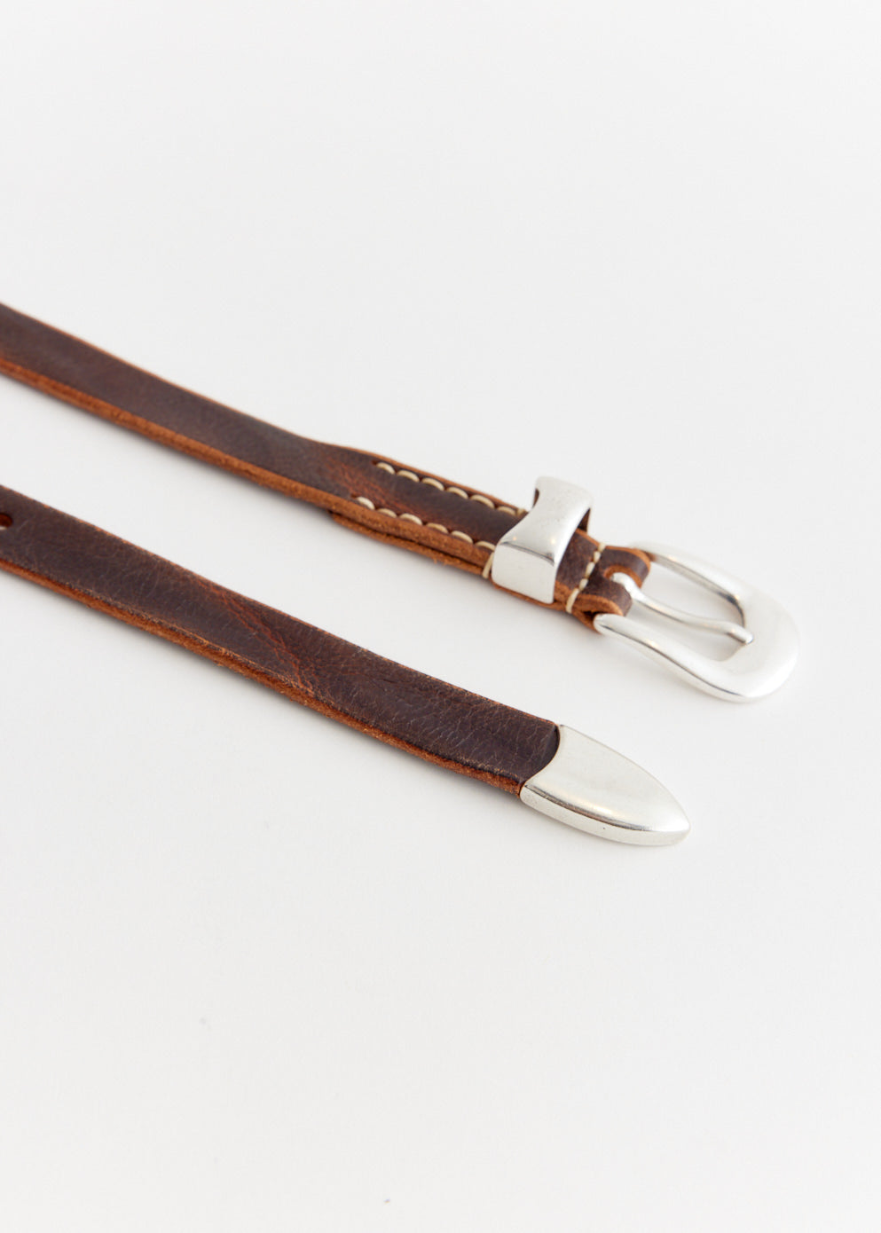 2cm Genuine Leather Belt A2208BBR Brown - Perfect for Casual Wear, Office & Everyday Use