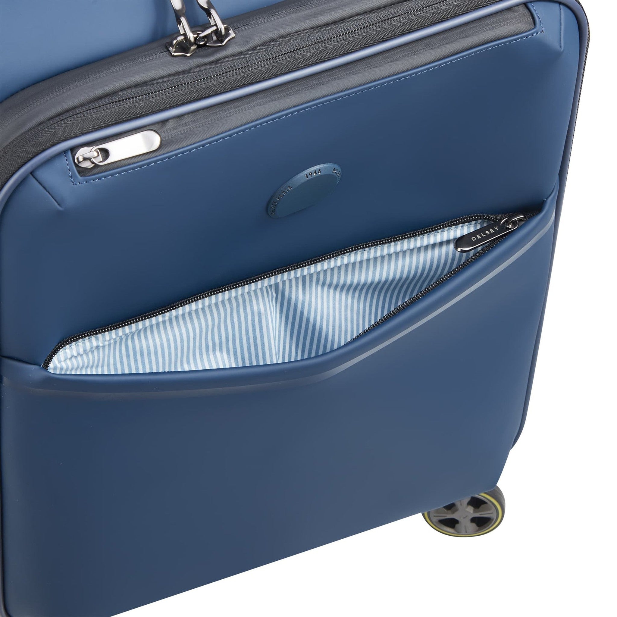 Delsey Turenne Soft Expandable Carry On Luggage - Lightweight Spinner Suitcase for Air Travel with TSA Lock, Perfect for Business Trips & Weekend Getaways