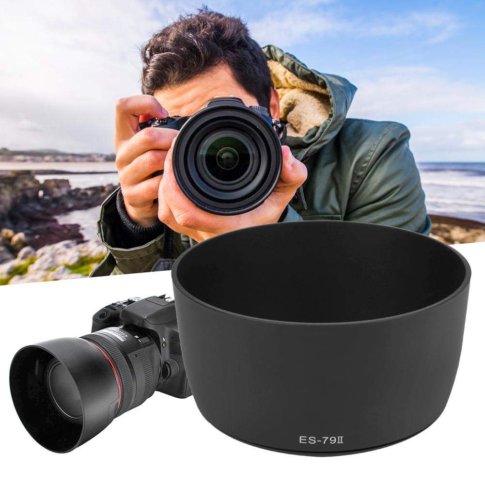 ES-79II Lens Hood for Canon EF 85mm f/1.2L USM - Professional Camera Accessory for Portrait & Low Light Photography - Perfect for Wedding, Studio & Outdoor Shooting