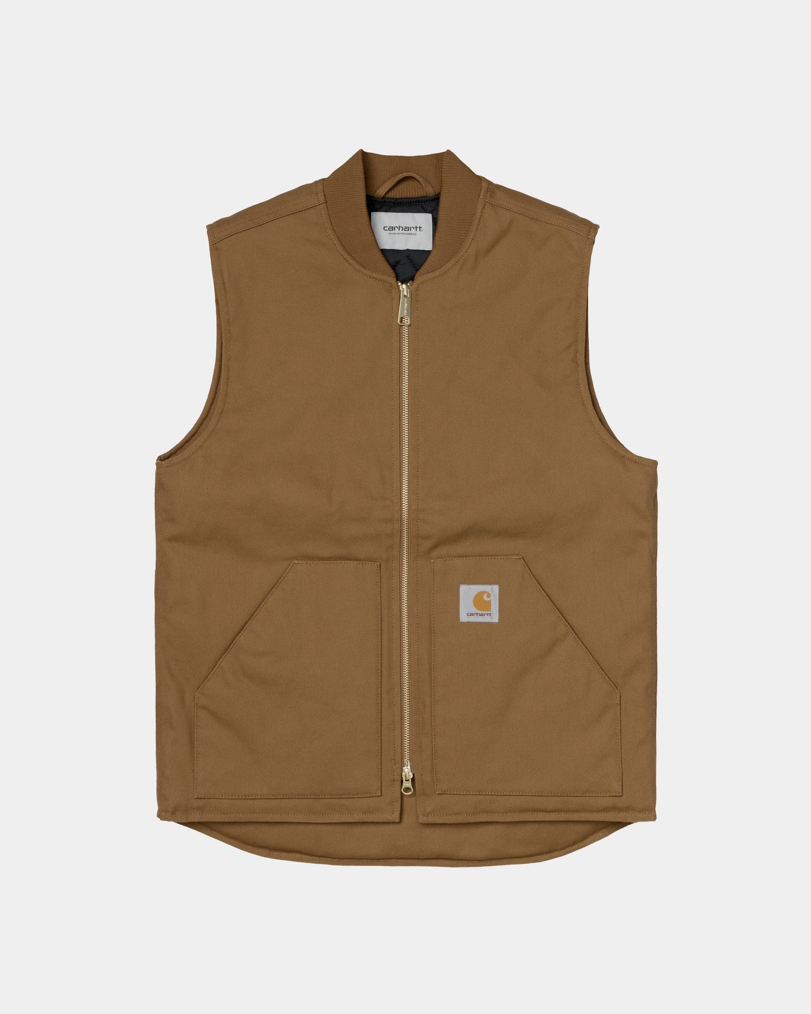 Hamilton Brown Men's Winter Vest - Lightweight Warm Fleece Lined Puffer Jacket for Outdoor Activities, Hiking, and Casual Wear