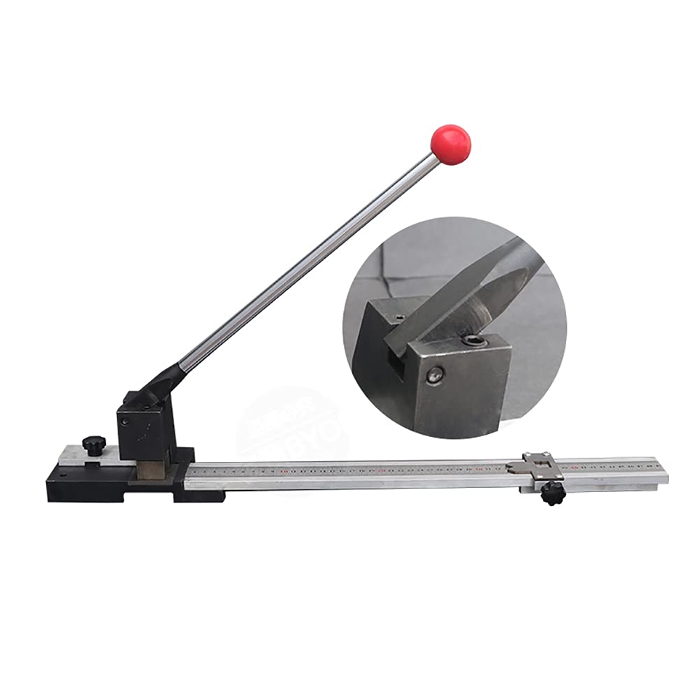 Manual PVC Creasing Matrix Cutting Machine - 10-500MM Resin Substrate Indentation Mould Cutter for Cardboard, Paper & Packaging Die Cutting | DIY Crafts, Bookbinding & Gift Box Making Tool