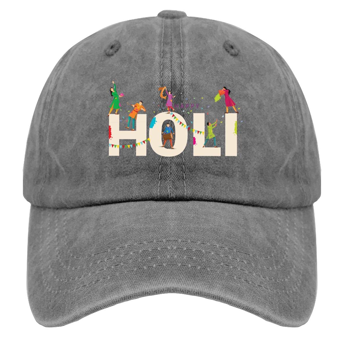 Vintage Adjustable Baseball Cap for Women & Men - One Size Fits All - Perfect for Outdoor Sports, Casual Wear and Sun Protection