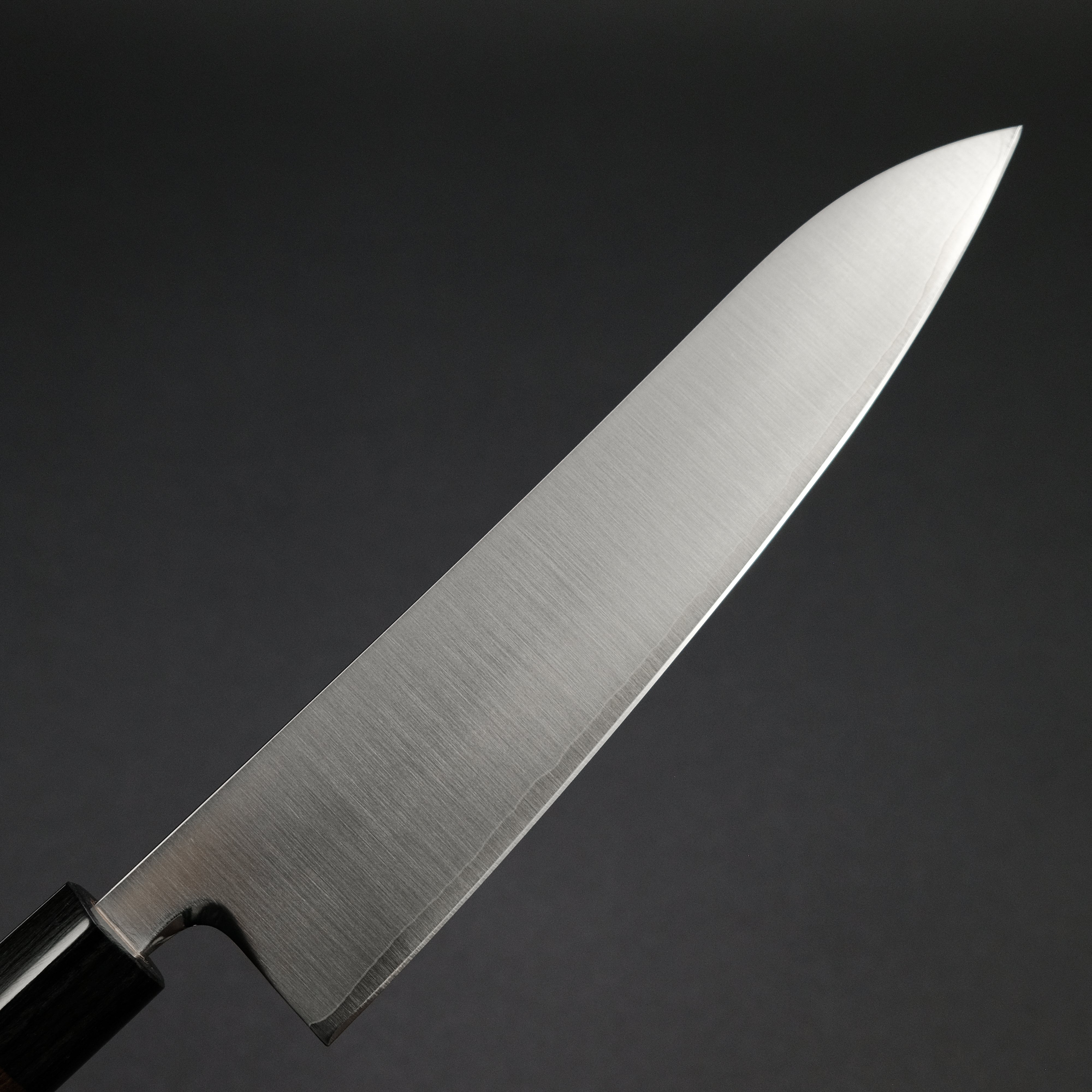 Premium Akifusa Powder Metal Steel Gyuto Chef Knife 210mm - Japanese High-Carbon Stainless Steel Blade with Ergonomic Ebony Wood Handle - Perfect for Sushi, Meat Slicing & Professional Kitchen Use