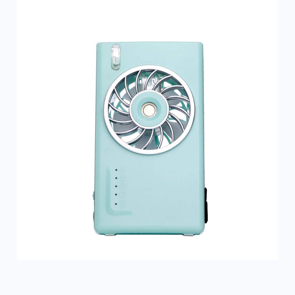 HTLLT Portable USB Rechargeable Mini Desk Fan - Quiet Personal Cooling Fan for Office, Dorm, Bedside & Travel | Small Electric Fan with Adjustable Speed for Home, Study & Work Spaces