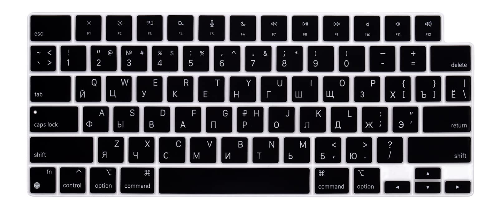 Silicone Keyboard Cover for MacBook Air 13.6