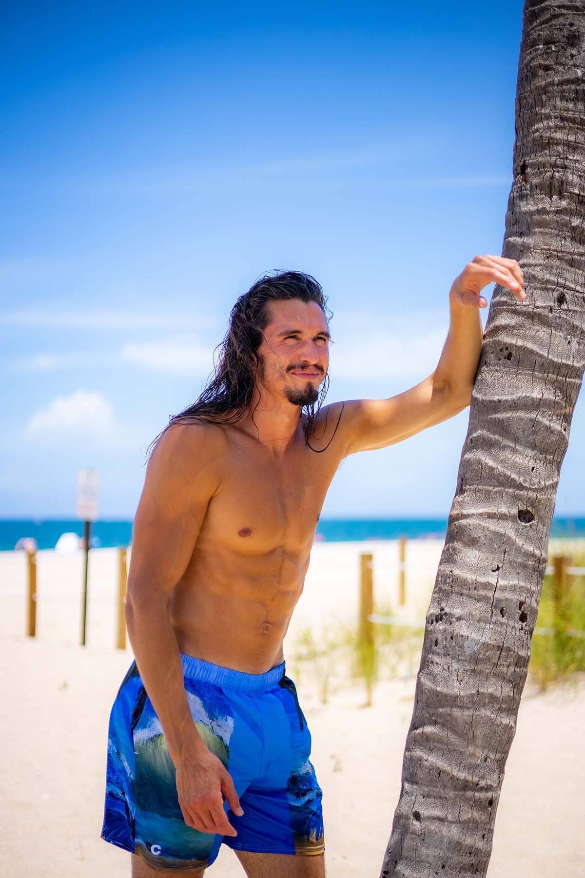 Men's Quick-Dry Swim Board Shorts for Surfing, Beach & Pool - Lightweight & Comfortable for Summer Water Sports