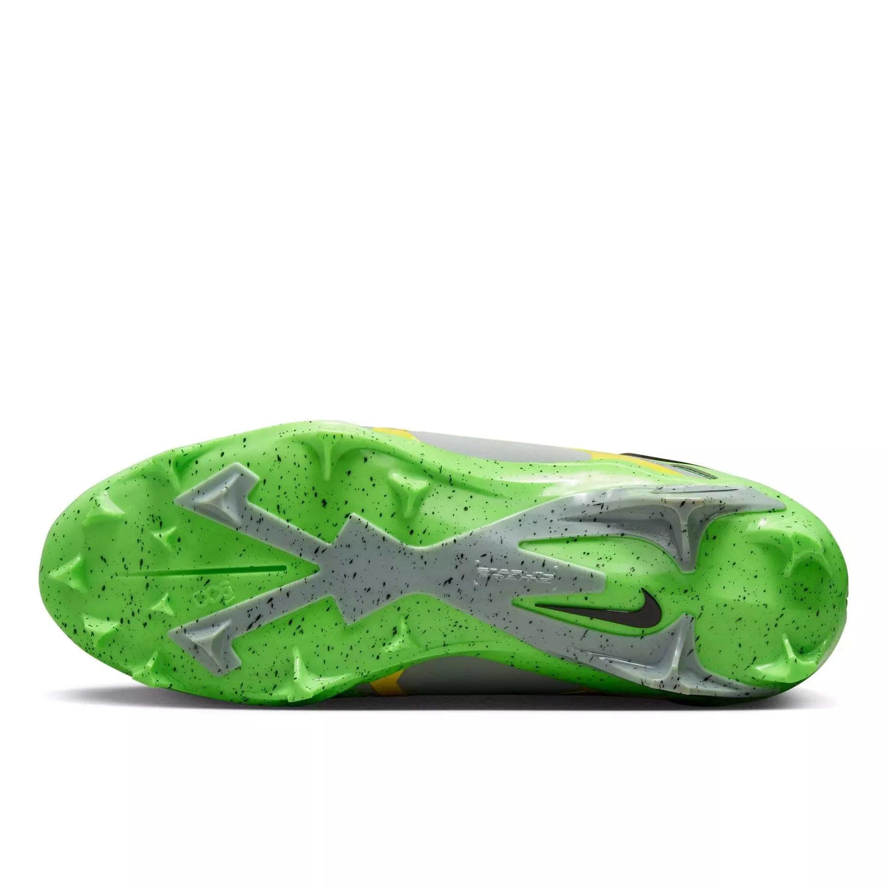 Nike Alpha Menace Pro 3 Football Cleats for Men - Green Strike/Mica Green/Opti Yellow/Black - Size 12 US - Lightweight & Durable for Field Performance, Training & Games
