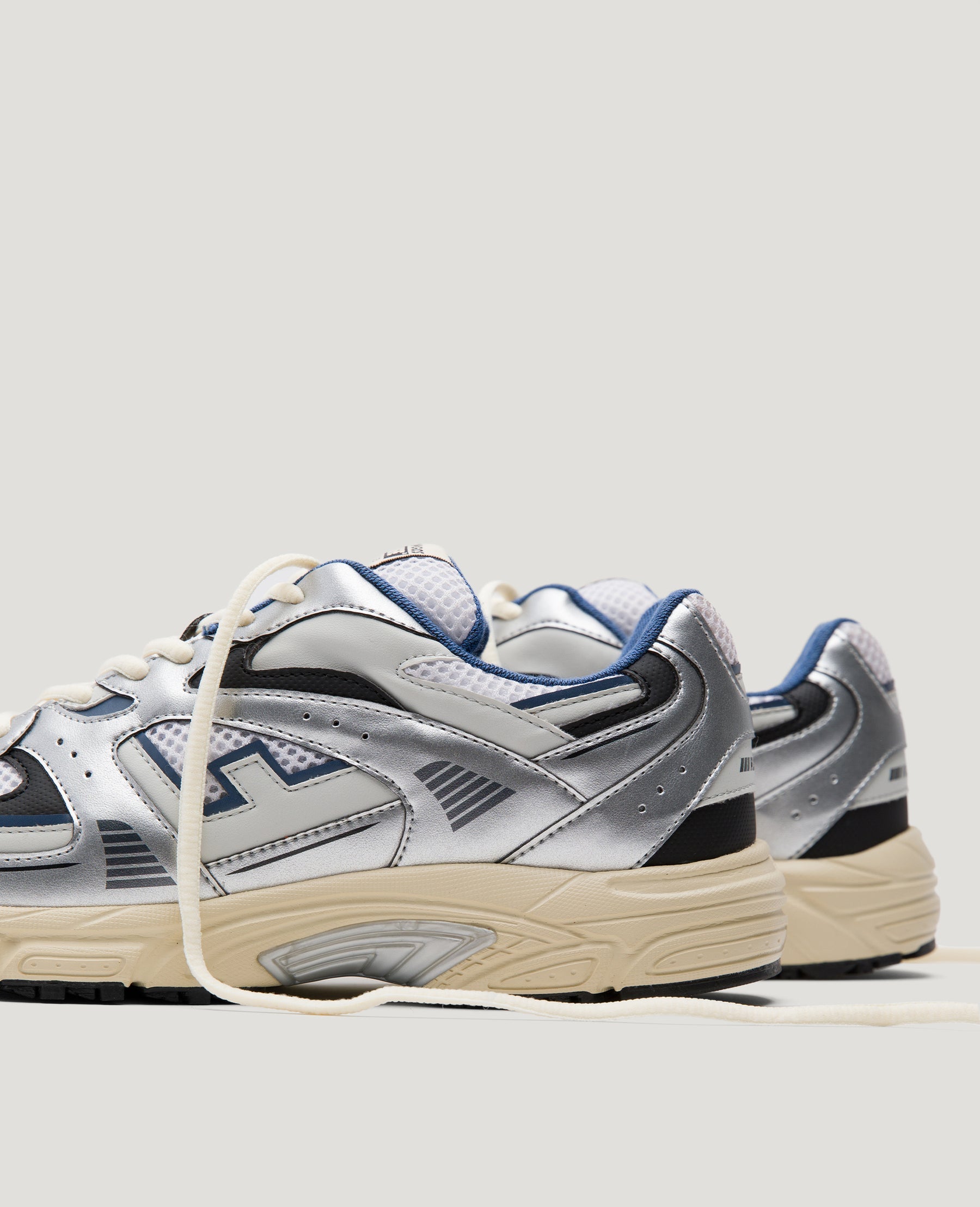 Flamingos Life Wairoa Silver Sneakers - Stylish & Comfortable Shoes for Walking, Running & Casual Wear