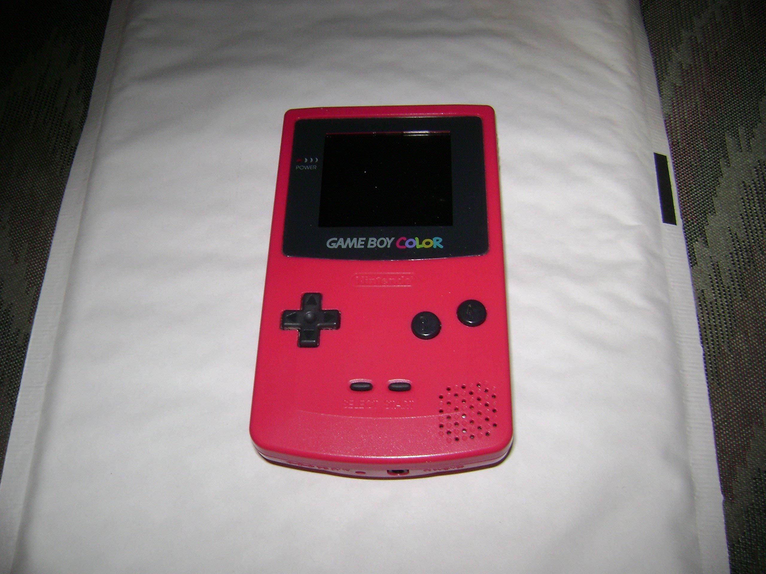 Refurbished Game Boy Color Watermelon Edition - Classic Handheld Gaming Console for Kids & Adults - Perfect for Retro Gaming, Travel & Collectibles