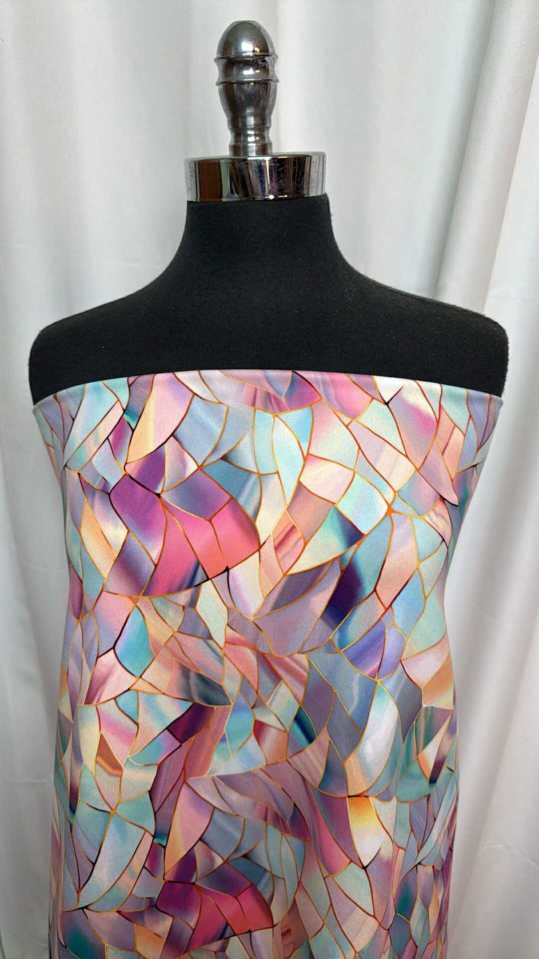 Peached Performance Shattered Light Fabric - 3 Yard Cut for DIY Dresses, Curtains & Home Decor Projects