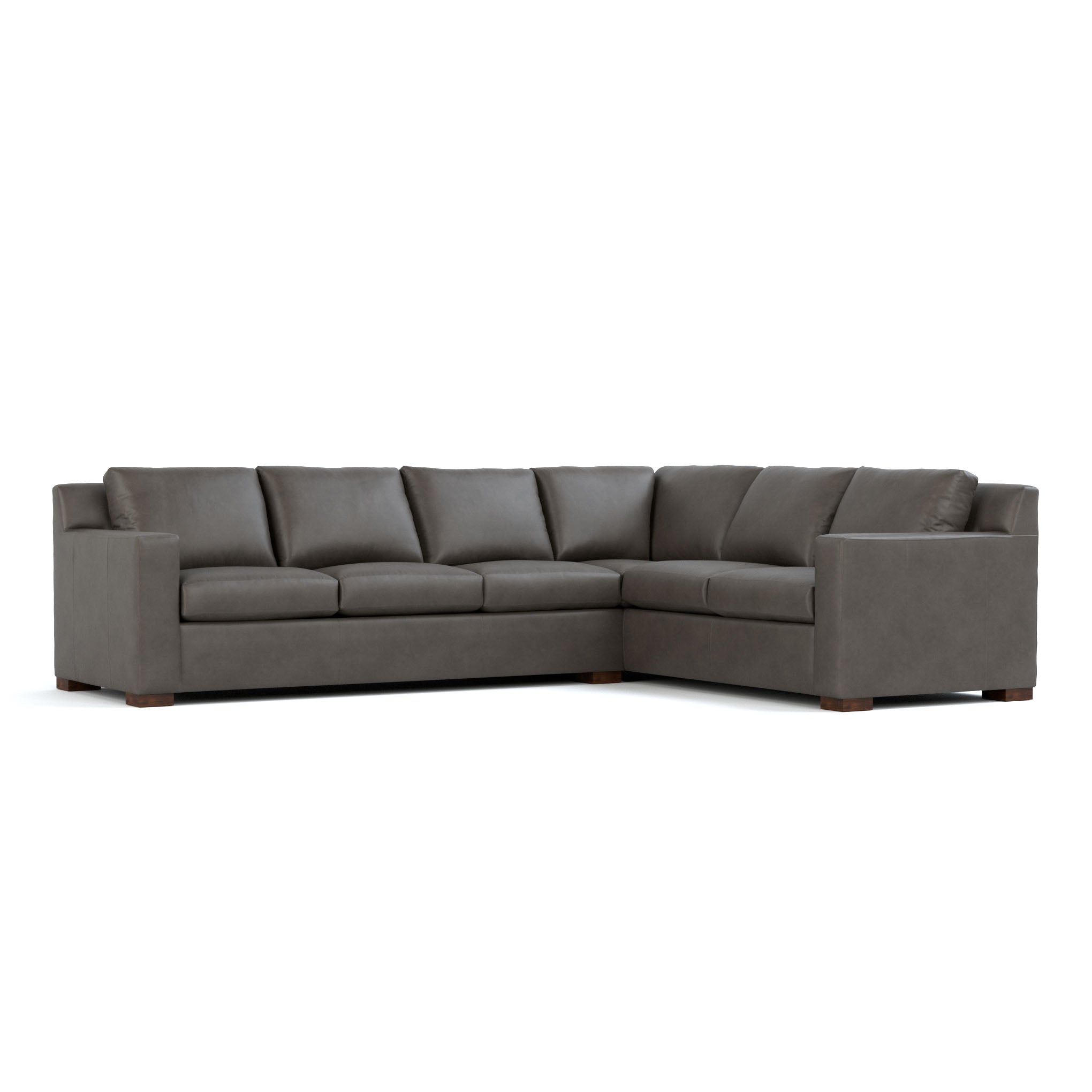 Keene Sectional Sofa - Modern L-Shaped Couch with Reversible Chaise, Soft Fabric Upholstery for Living Room, Family Room & Home Theater Comfort