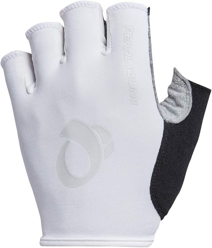 Pearl Izumi Unisex Cycling Racing Gloves - White | Breathable & Comfortable for Road Biking, Mountain Biking & Long-Distance Rides