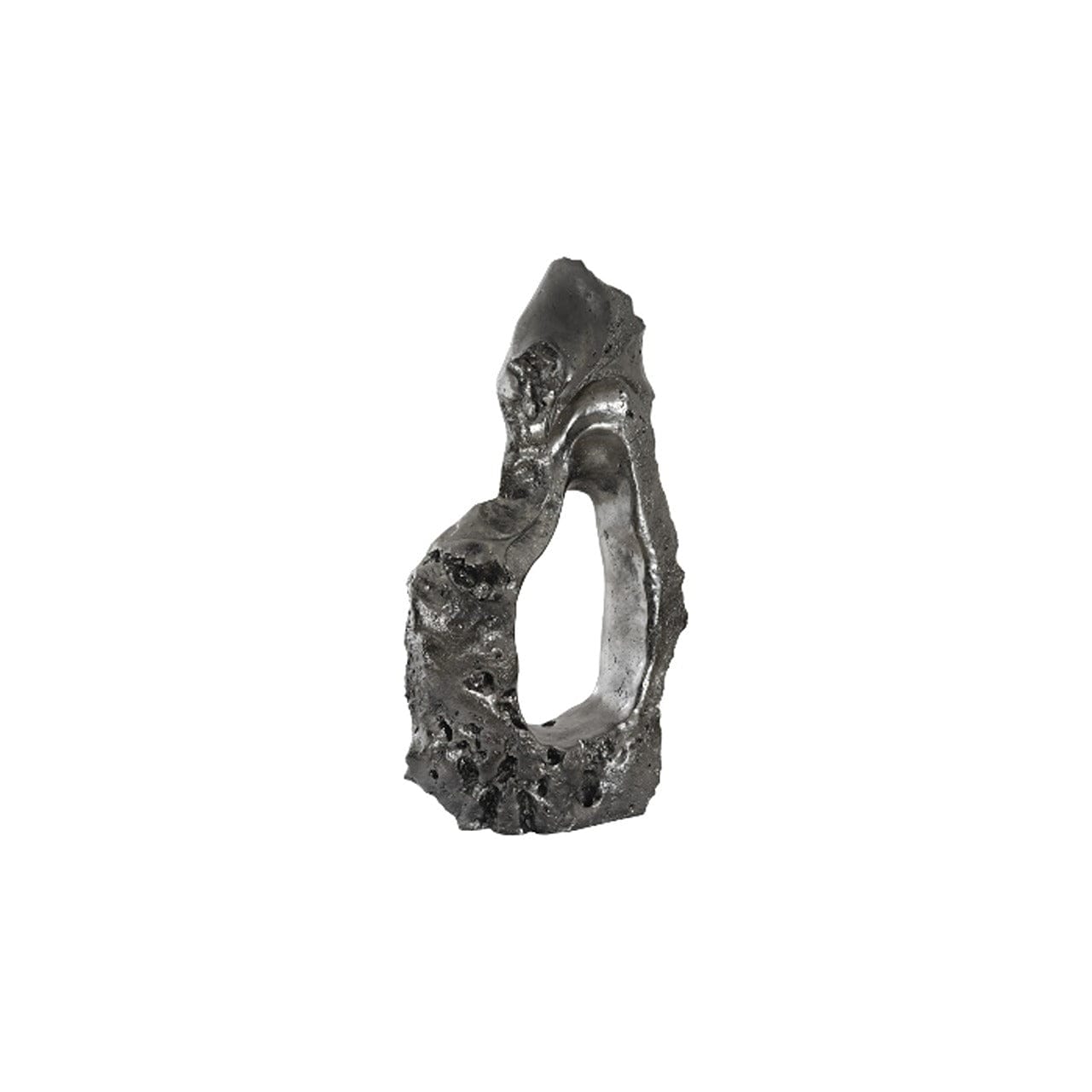 Large Cast Stone Ovoid Sculpture - Handmade Garden Statue, Modern Home Decor for Outdoor & Indoor - Perfect for Patio, Yard, and Living Room