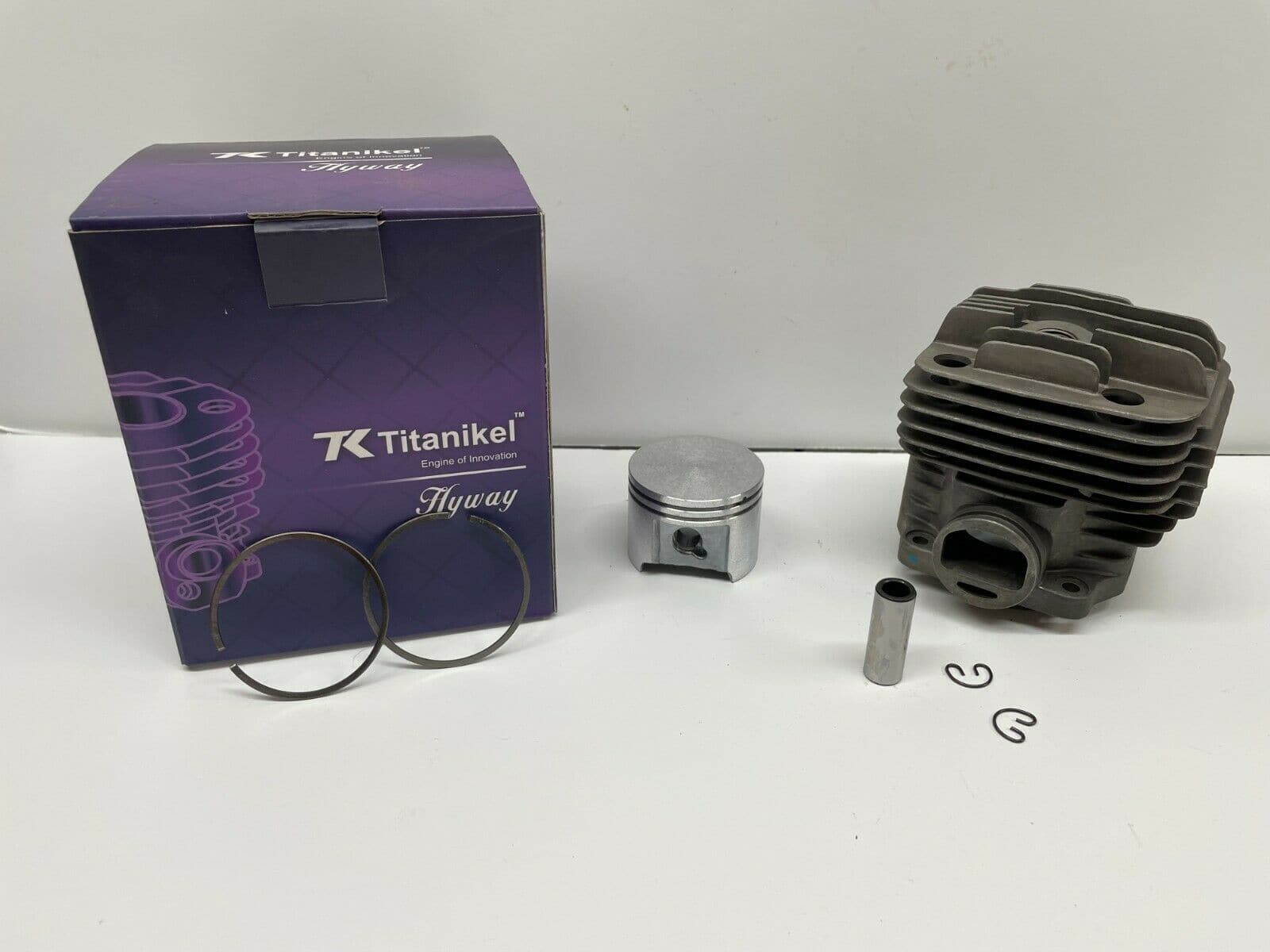 Hyway CYLINDER KIT TITANIKEL TS400 49MM 4223 020 1200 Wagners - High Performance Piston Cylinder Kit for Motorcycles, ATVs & Small Engines - Perfect for Engine Rebuilds & Performance Upgrades