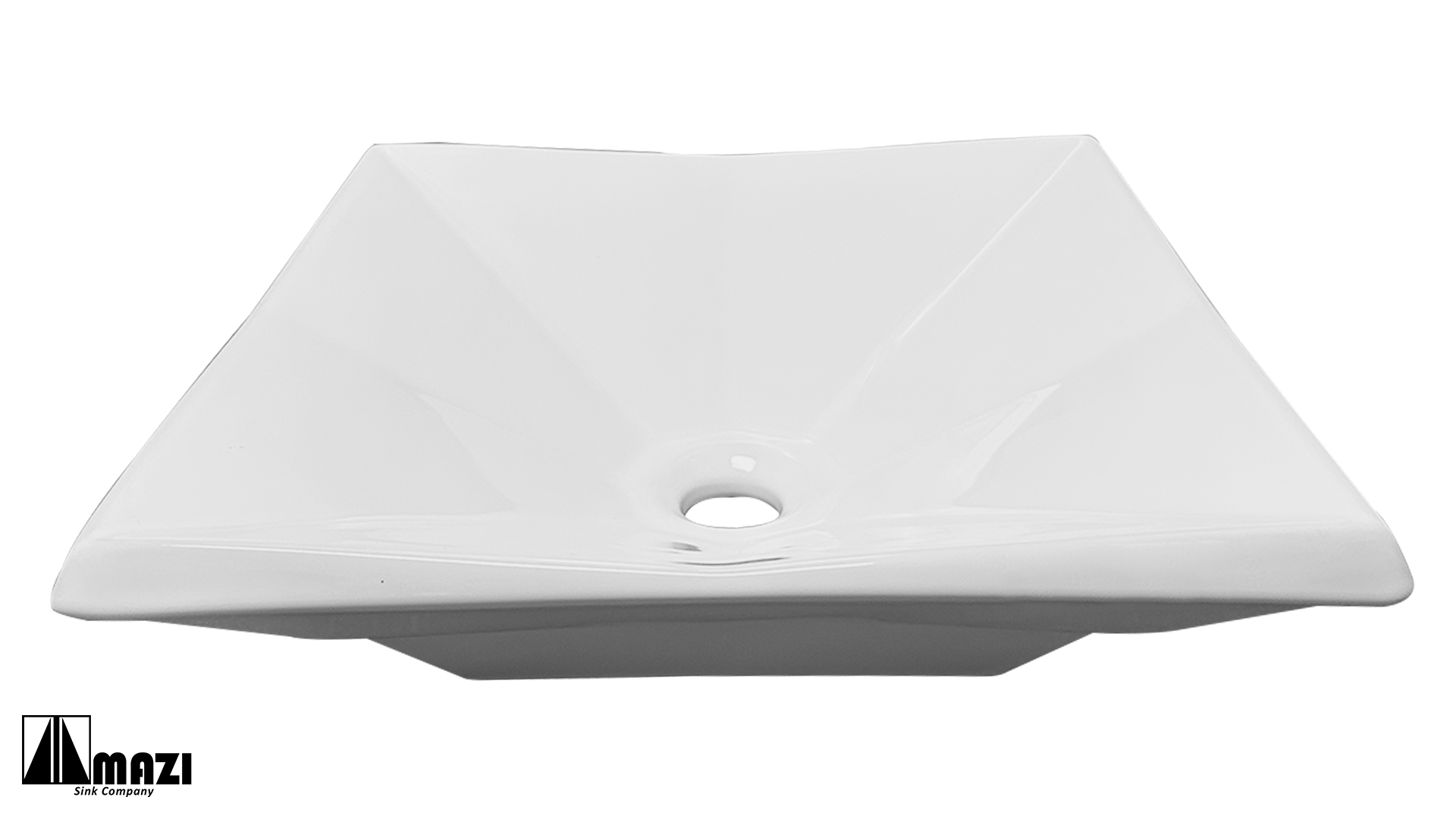 Ceramic Vessel Bathroom Sink A562 - Modern Above Counter Basin for Powder Room & Guest Bath | Perfect for Home Renovation & Luxury Bathroom Design