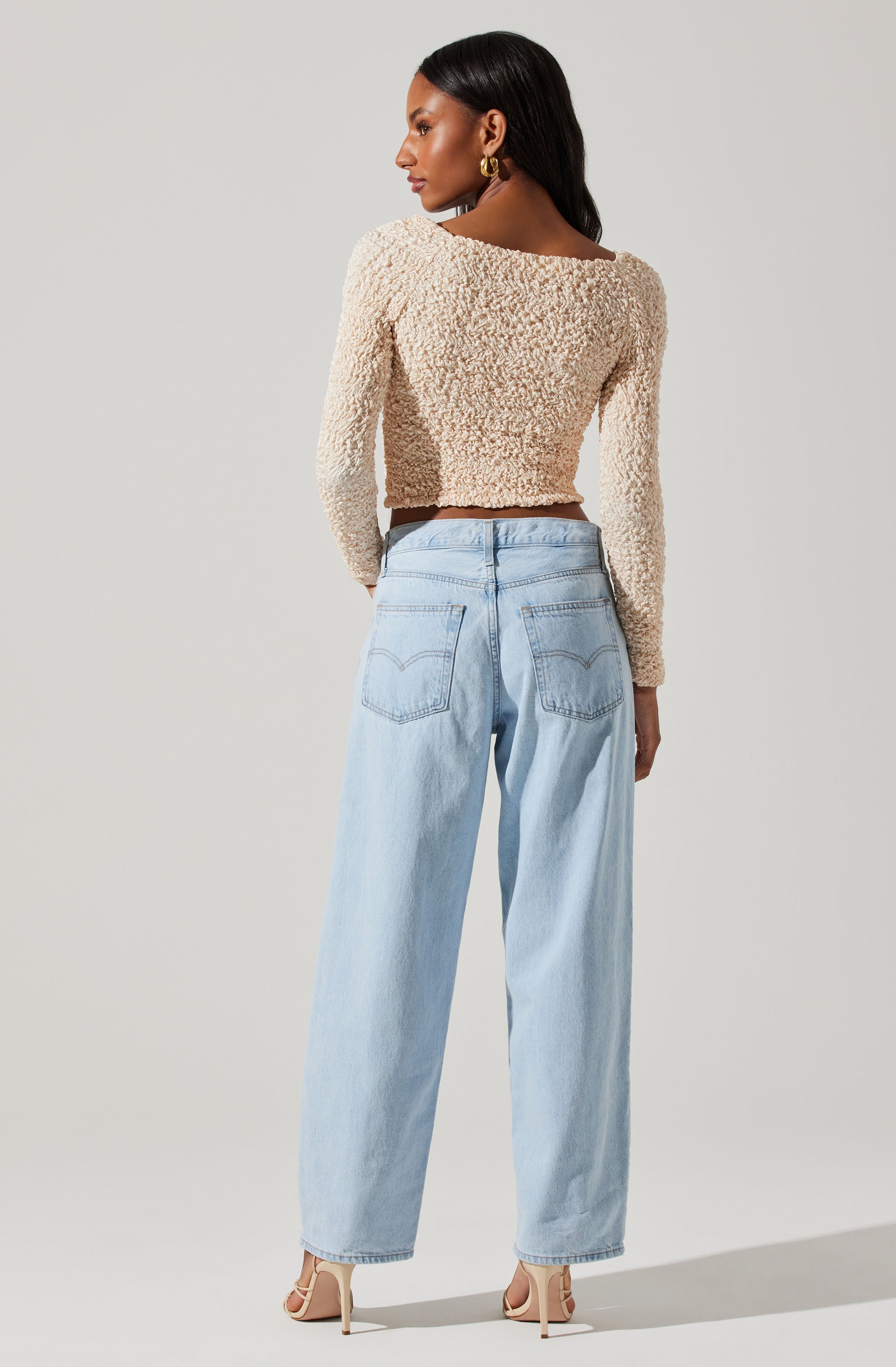 Sorrel Cropped Long Sleeve T-Shirt for Women - Stylish Casual & Party Wear - Perfect for Date Nights, Brunch & Layering Outfits