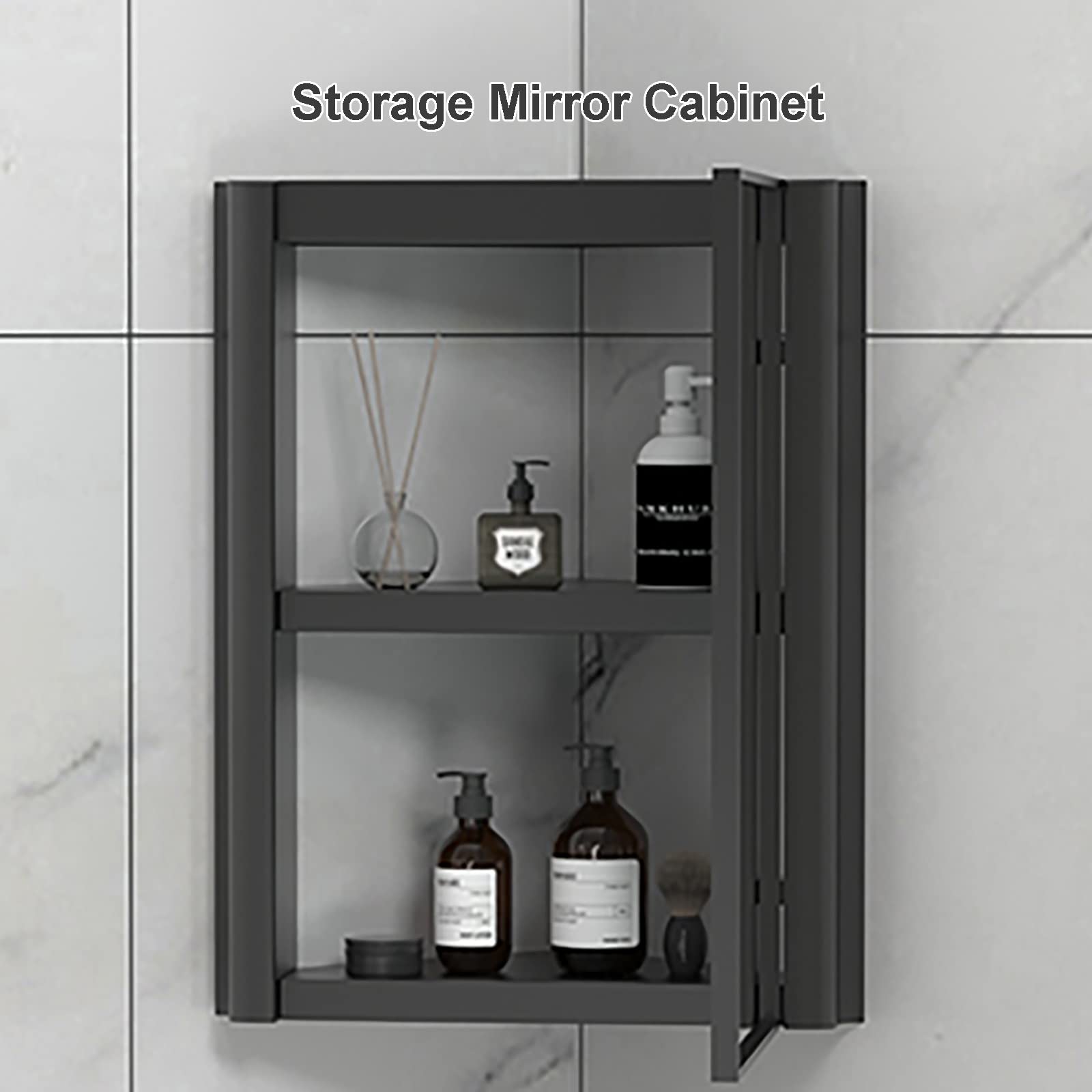 Corner Wall Mount Bathroom Sink with Stainless Steel Rack - Space Saving 38x38cm Modern Vanity Sink (Mirror Finish) - Perfect for Small Bathrooms, Powder Rooms & RV Baths