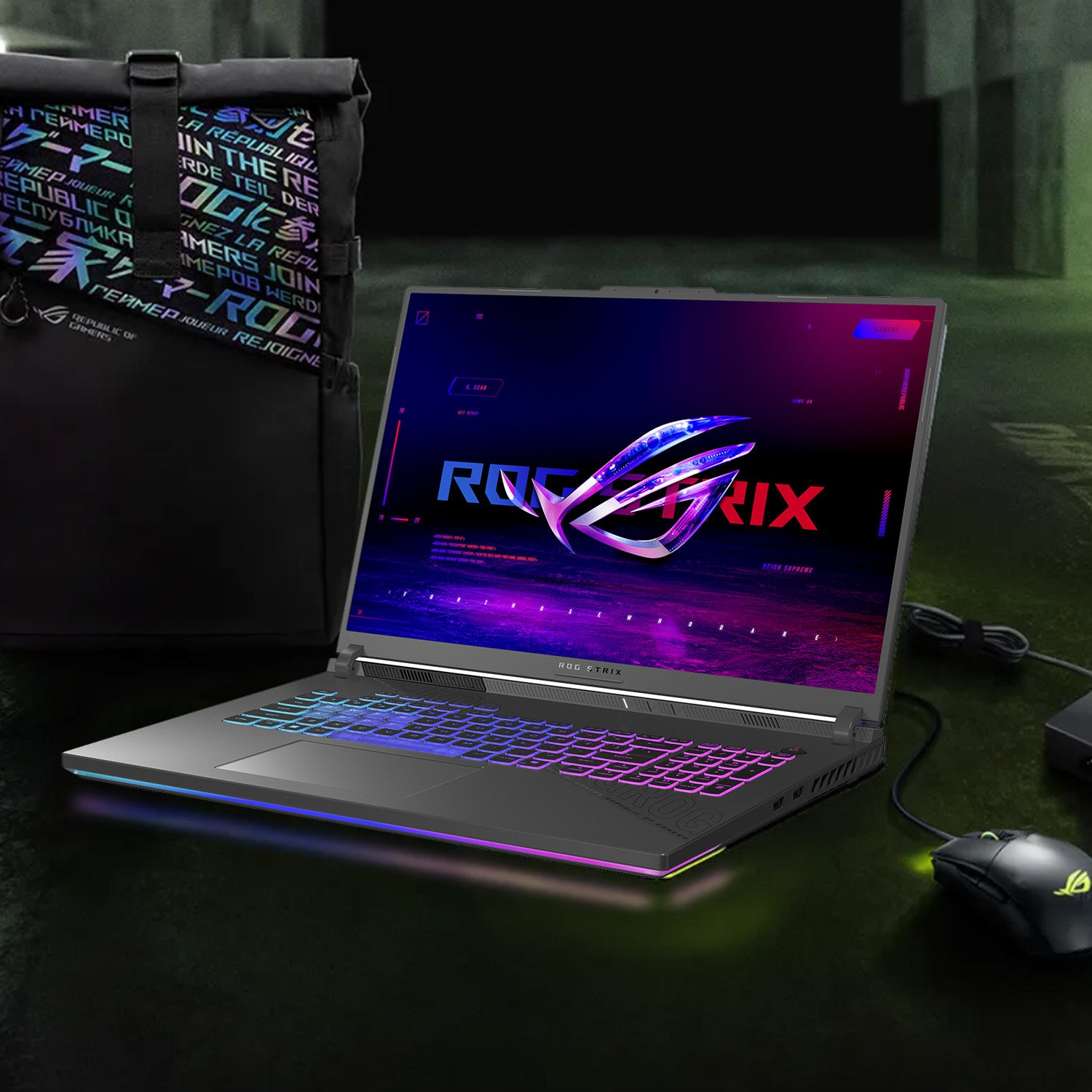 ASUS ROG Strix 18 Gaming Laptop - AMD Ryzen 9 8940HX Processor, 16GB RAM, NVIDIA RTX 5070 Graphics, 1TB SSD Storage, 240Hz WQXGA Display, Windows 11 Home - Perfect for High-End Gaming, Streaming & Content Creation