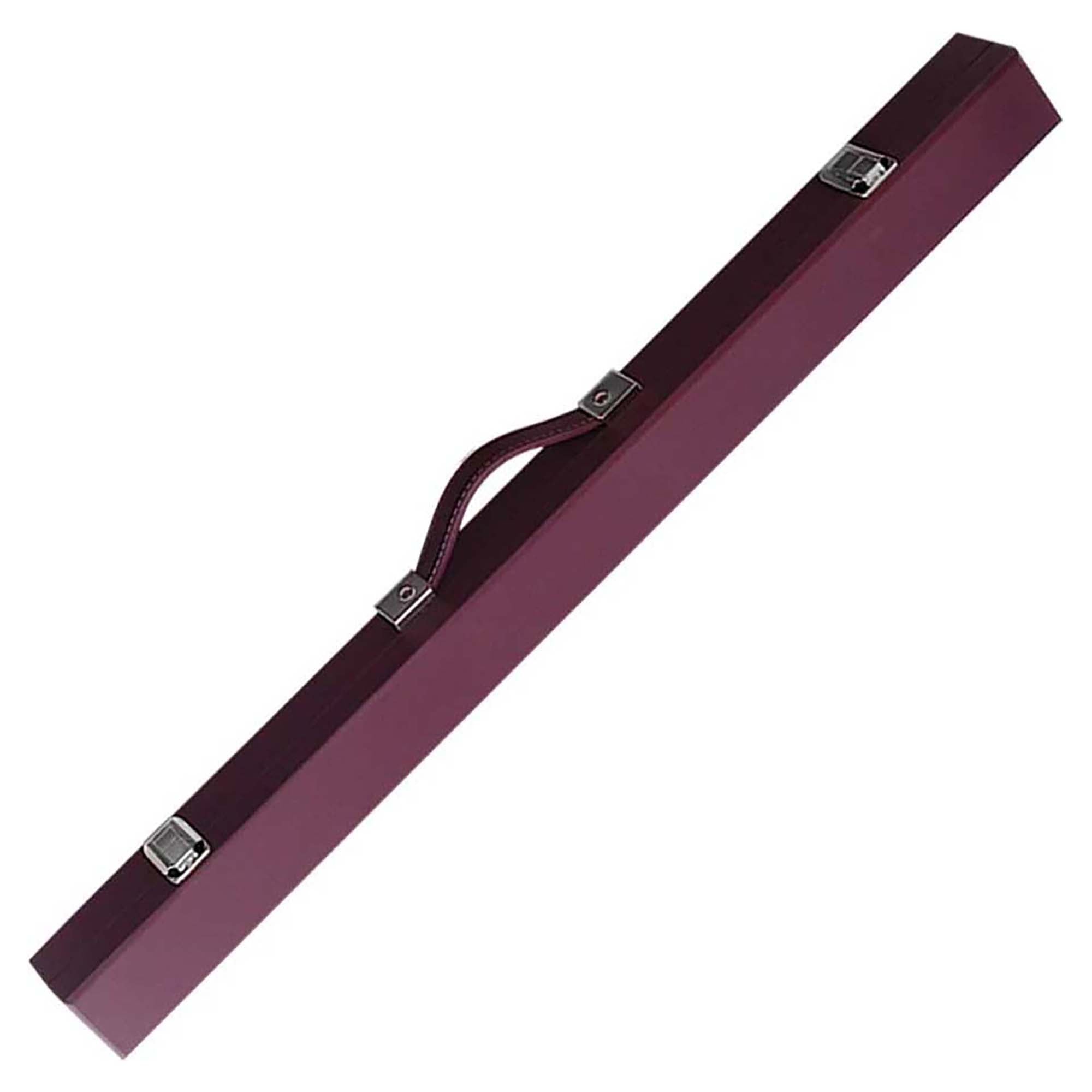 Premium 2-Piece Pool Cue Case for Billiard Players - Durable Hard Shell Protection for Home, Bar & Tournament Use