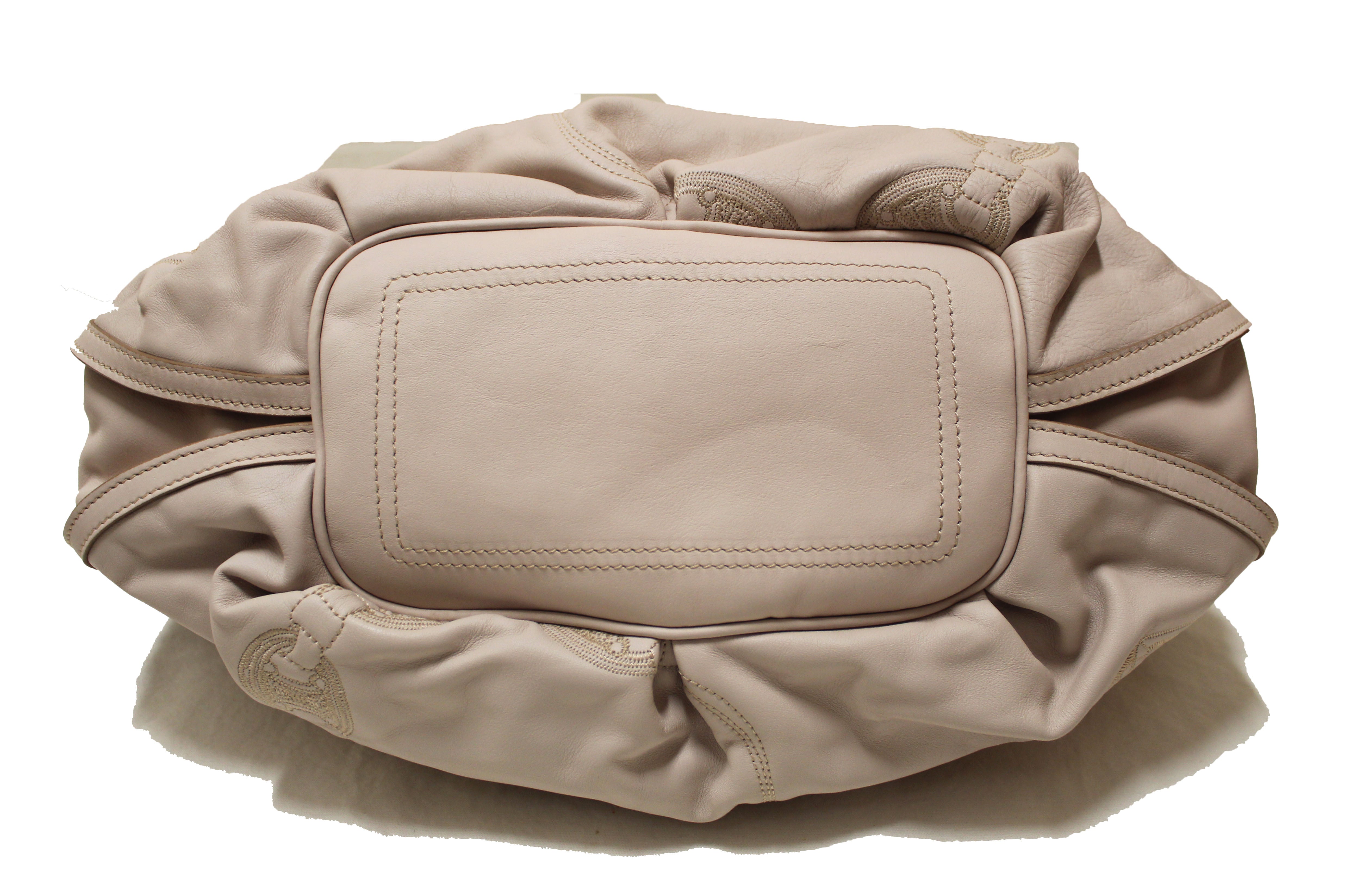 Authentic Celine Beige Leather Bittersweet Shoulder Bag - Luxury Designer Handbag for Women, Perfect for Work, Travel & Everyday Use