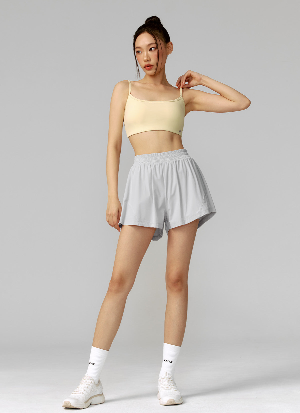 Airy Plare 2-in-1 Shorts for Women - Lightweight Quick-Dry Running & Yoga Shorts with Built-in Liner - Perfect for Gym, Workout, and Summer Outdoor Activities