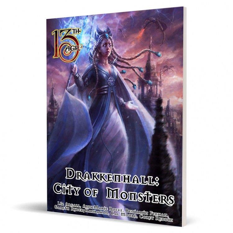 13th Age Drakkenhall City Mons - Fantasy RPG Adventure Book for Epic Campaigns | Perfect for Tabletop Gamers & Dungeon Masters