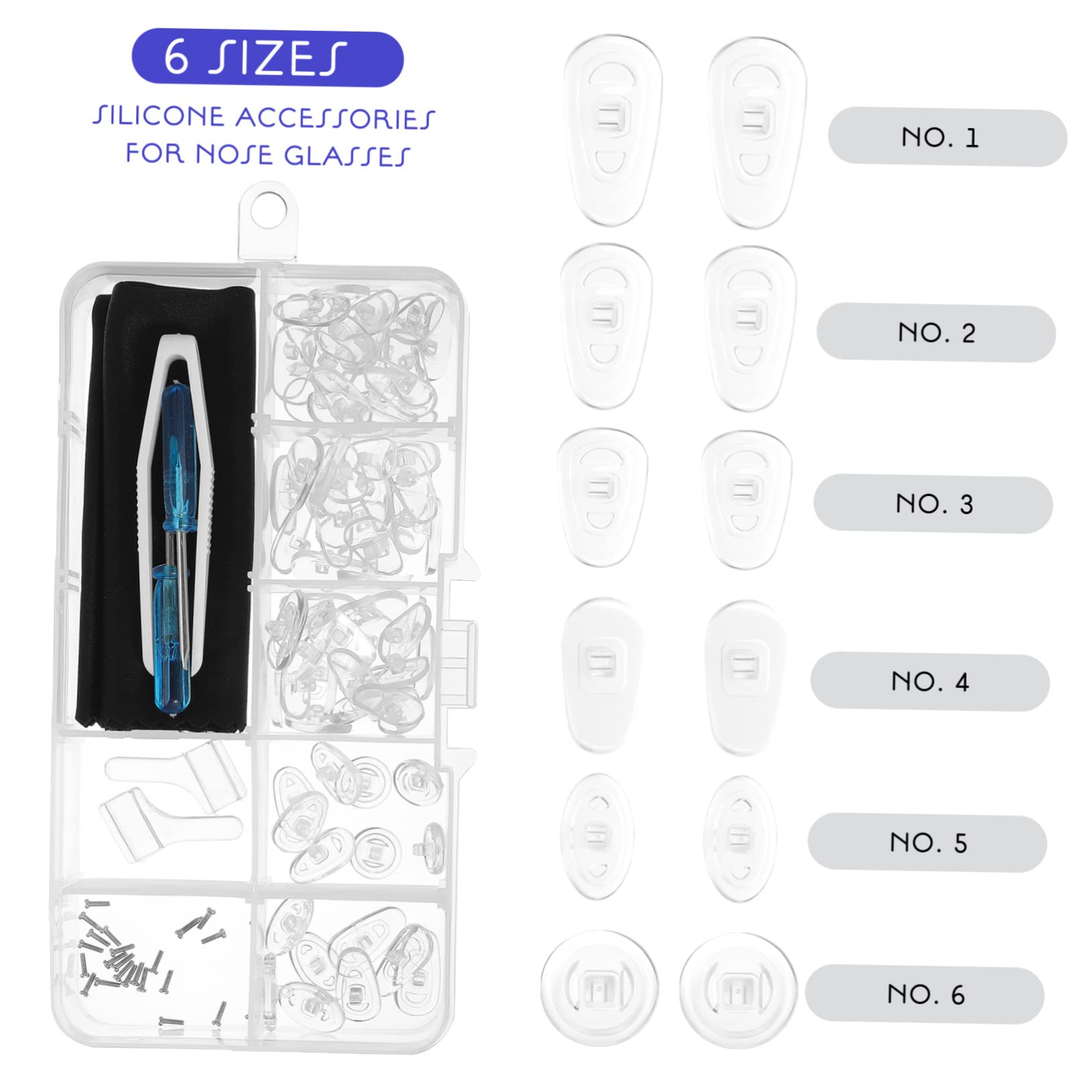 Minkissy 18 Pairs Anti-Slip Glasses Ear Hooks & Temple Tips - Comfortable Eyewear Accessories for Reading, Driving, and Outdoor Activities