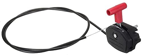 Lawn Mower Throttle Control Cable & Switch Lever Kit - Compatible with Garden Tools & Riding Mowers | Perfect for Lawn Maintenance & Yard Care
