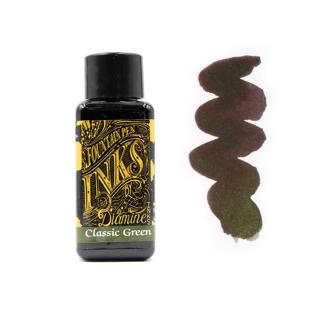 Premium Diamine Fountain Pen Ink 30ml Bottle - Vibrant Colors for Calligraphy, Journaling & Artistic Writing - Perfect for Fountain Pens, Dip Pens & Ink Drawing