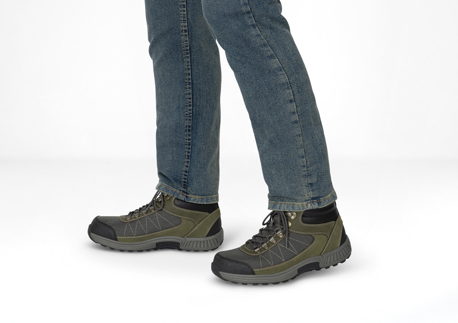 Hunter Olive Women's Rain Boots - Waterproof Comfortable Outdoor Garden Boots for Rainy Days & Muddy Conditions