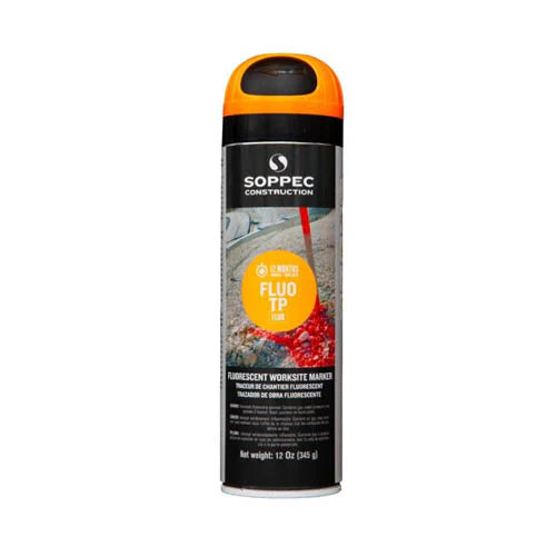 Soppec PINK FLUO TP Marking Paint - High Visibility Road & Parking Lot Line Paint - Perfect for Construction, Sports Fields & DIY Projects