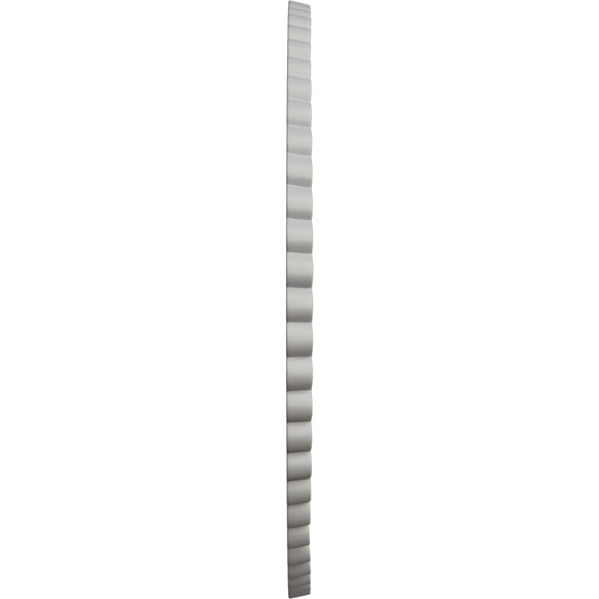 Ekena Millwork CM30NEPCF 30 Inch Decorative Ceiling Medallion - Hand-Painted Pot of Cream Finish, 1.25